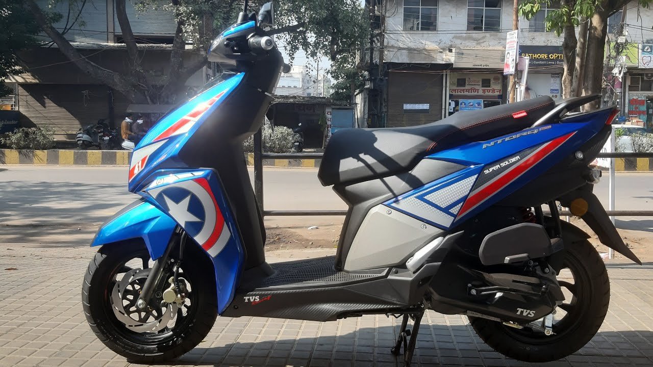 TVS Captain America scooter